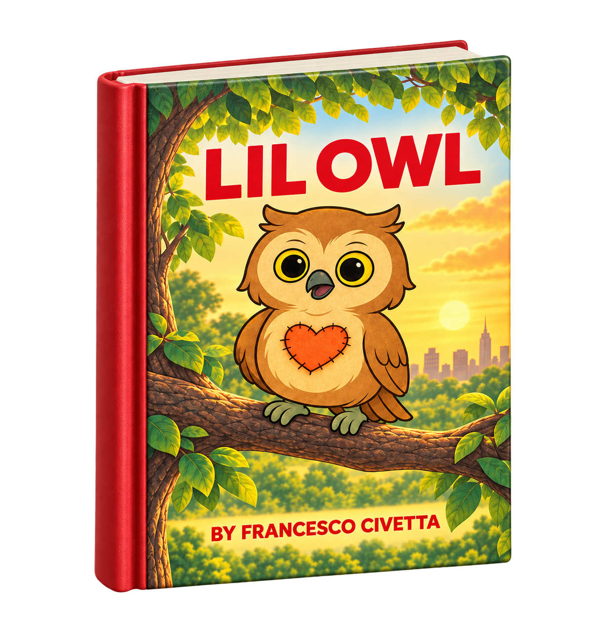 Lil Owl illustrated storybook by Francesco Civetta